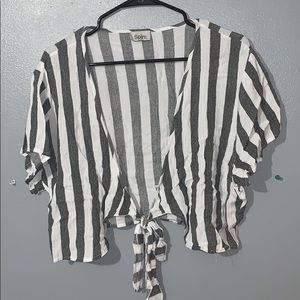 Forever 21 crop top striped